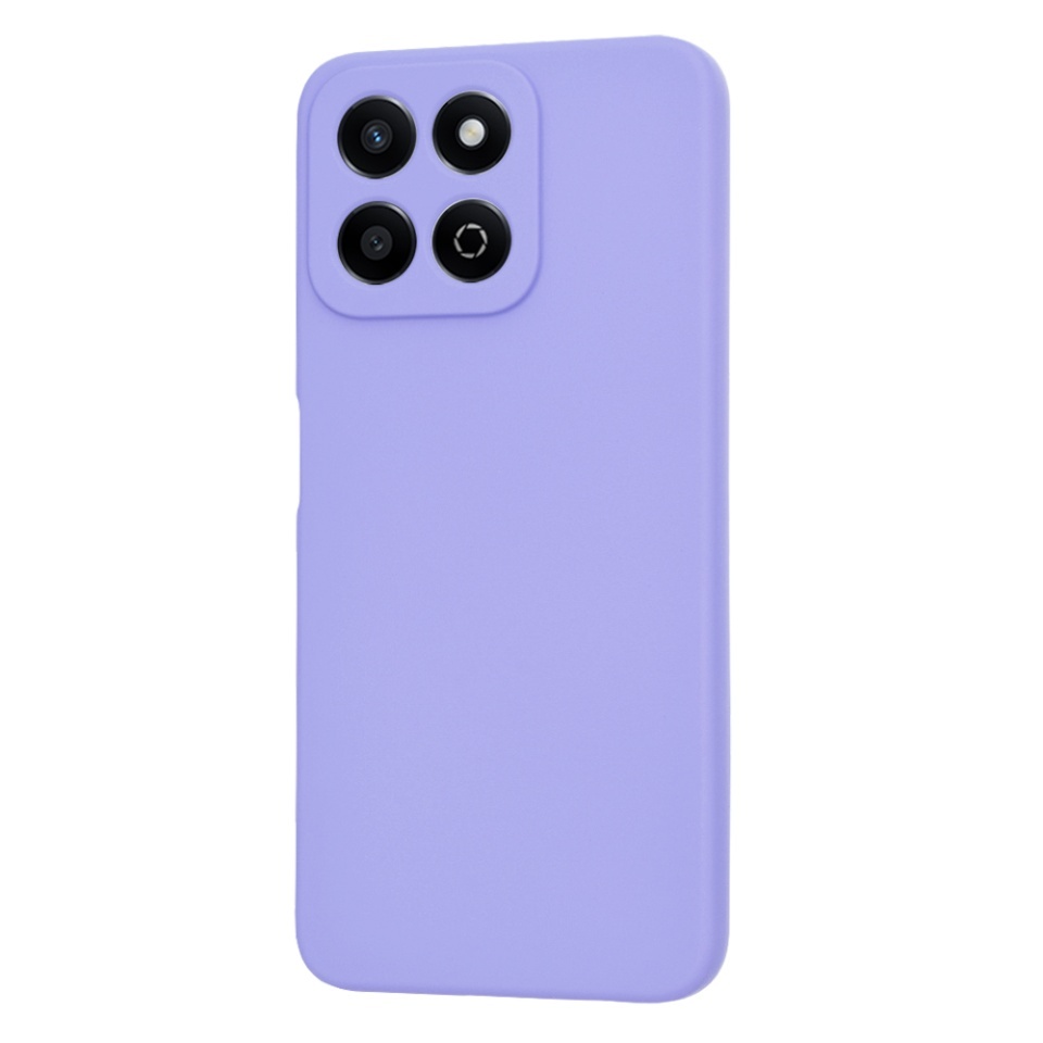 Husa pentru Honor 200 Smart / X7c, SKYDDAR INNOVATION, din Silicon Catifelat, SoftElegance, set cu sticker, Violet - 2 | YEO