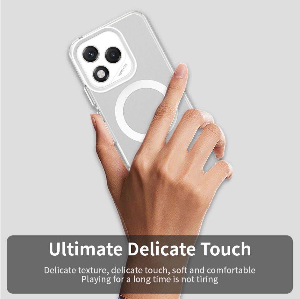 Husa pentru Honor 400 Lite, SKYDDAR INOVATION, CandyCase, Magsafe, set cu sticker, Alb - 3 | YEO