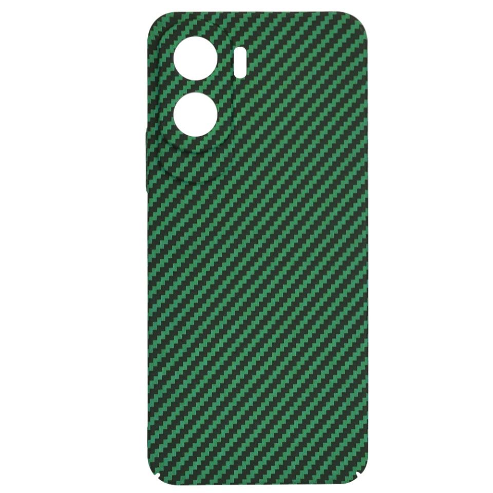 Husa pentru Honor 90 Lite, Finisaj Premium cu Textura de Carbon, Design Elegant, SKDR CarbonFlex - Verde - 3 | YEO