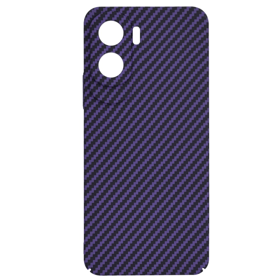 Husa pentru Honor 90 Lite, Finisaj Premium cu Textura de Carbon, Design Elegant, SKDR CarbonFlex - Mov - 3 | YEO