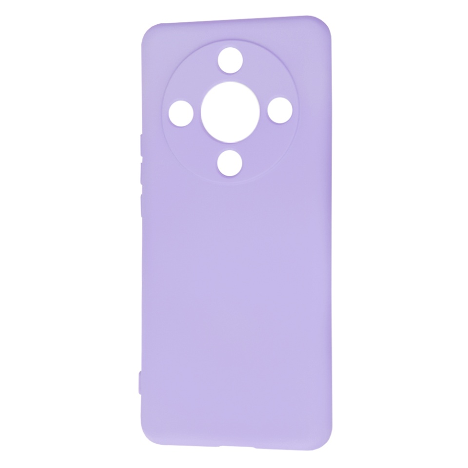 Husa pentru Honor Magic6 Lite din Silicon Catifelat, Protectie Premium, Skyddar SoftElegance - Violet - 3 | YEO