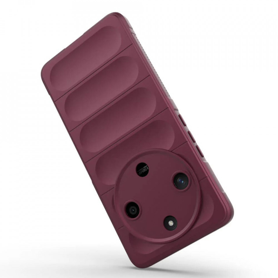 Husa pentru Honor Magic6 Lite eleganta, din silicon mat, SKDR Vogue - Bleu - 3 | YEO