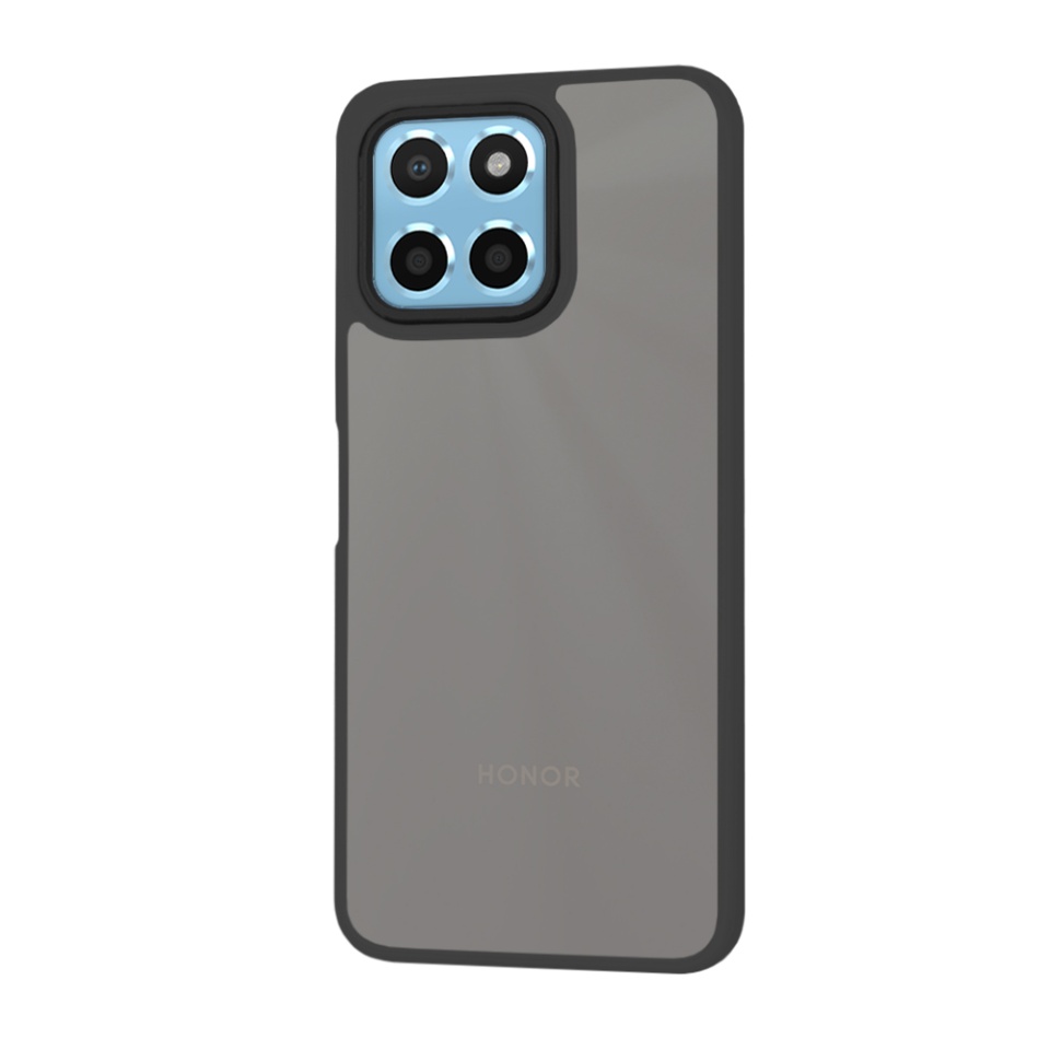Husa pentru Honor X6 / X8 5G / 70 Lite, ce Absoarbe Cele mai Aspre Socuri, Skyddar Frosted - Negru - 1 | YEO
