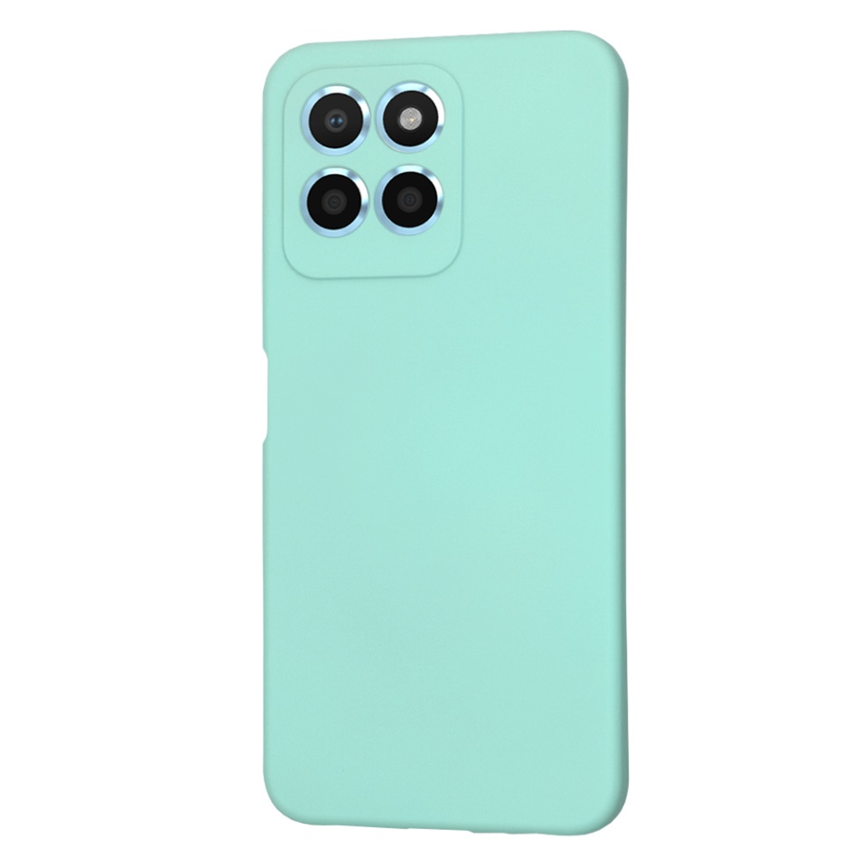 Husa pentru Honor X6 / X8 5G / 70 Lite din Silicon Catifelat, Protectie Premium, Skyddar SoftElegance - Turcoaz - 2 | YEO