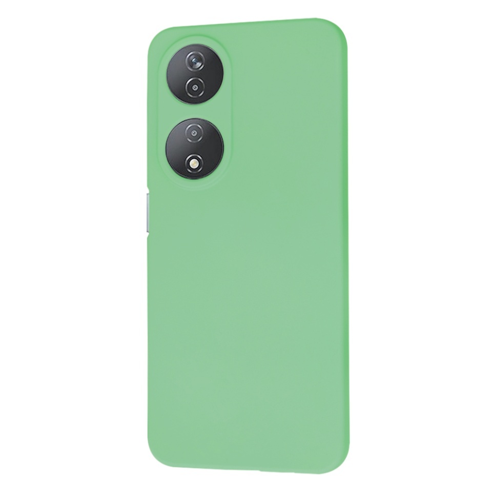 Husa pentru Honor X7b / 90 Smart / X7b 5G, SKYDDAR INNOVATION, din Silicon Catifelat, SoftElegance, set cu sticker, Verde deschis - 2 | YEO