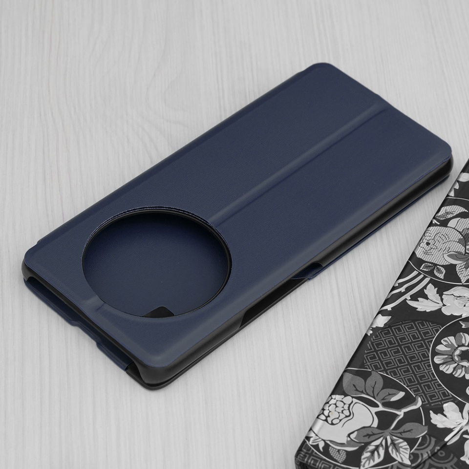 Husa pentru Honor X9c / Magic7 Lite tip carte, Eco View Leather - Albastru - 1 | YEO