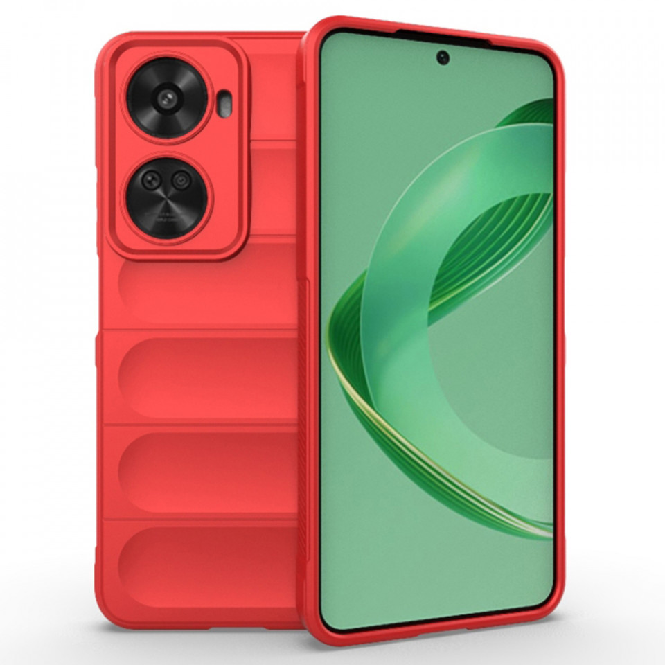 Husa pentru Huawei nova 11 SE / nova 12 SE eleganta, din silicon mat, SKDR Vogue - Rosu