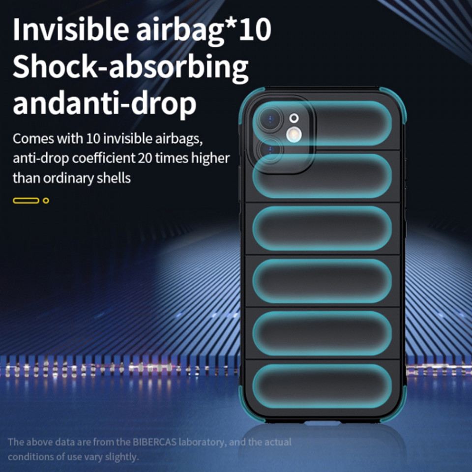 Husa pentru iPhone 11 Pro Max eleganta, din silicon mat, SKDR Vogue - Rosu - 2 | YEO