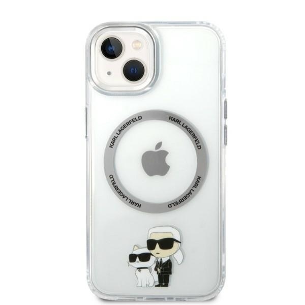 Husa pentru iPhone 14 Plus, Karl Lagerfeld, Hardcase MagSafe, Transparenta - 2 | YEO