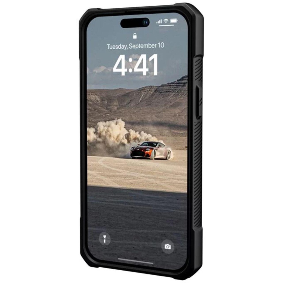 Husa pentru iPhone 14 Pro Max, Monarch, UAG - Kevlar Negru - 2 | YEO
