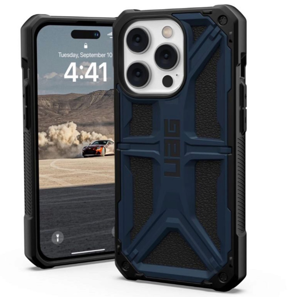 Husa pentru iPhone 14 Pro, Monarch, UAG - Bleumarin