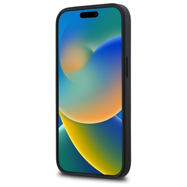 Husa pentru iPhone 15, 3D Design, Karl Lagerfeld, Negru - 3 | YEO