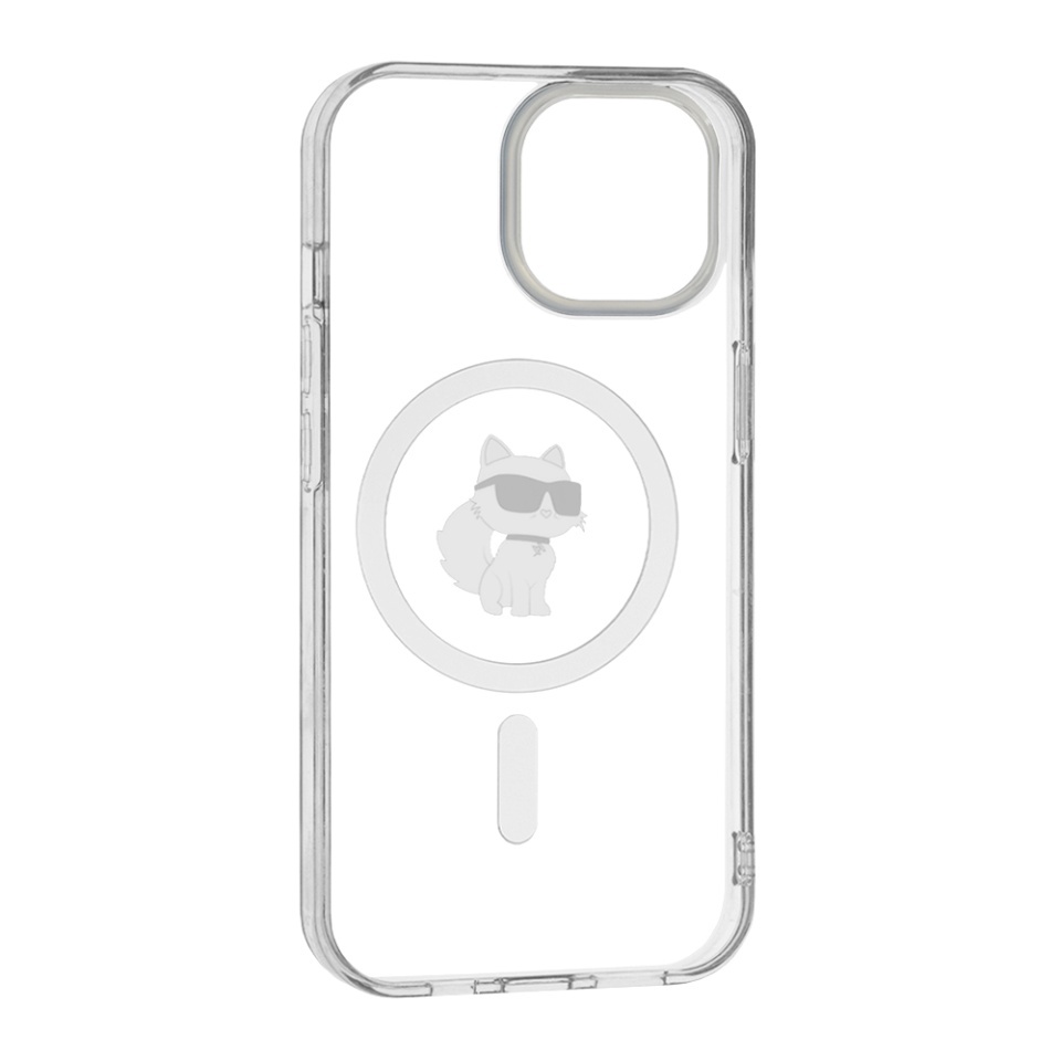 Husa pentru iPhone 15, Karl Lagerfeld, IML MagSafe, Transparenta - 2 | YEO
