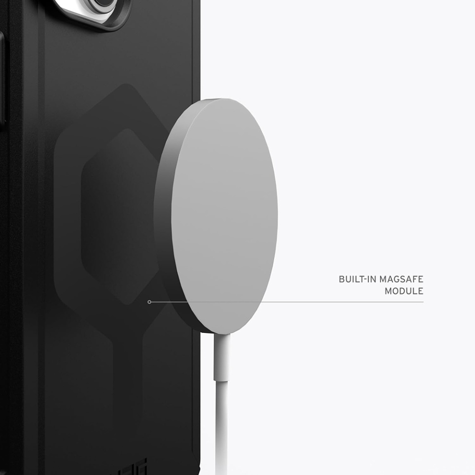 Husa pentru iPhone 15 Plus, Essential Armor MagSafe, UAG - Negru - 1 | YEO