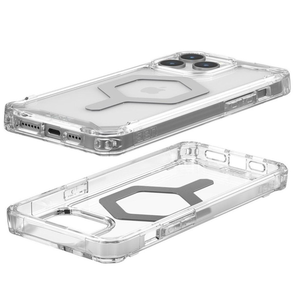 Husa pentru iPhone 15 Pro Max, Plyo Pro, UAG - Argintiu - 3 | YEO