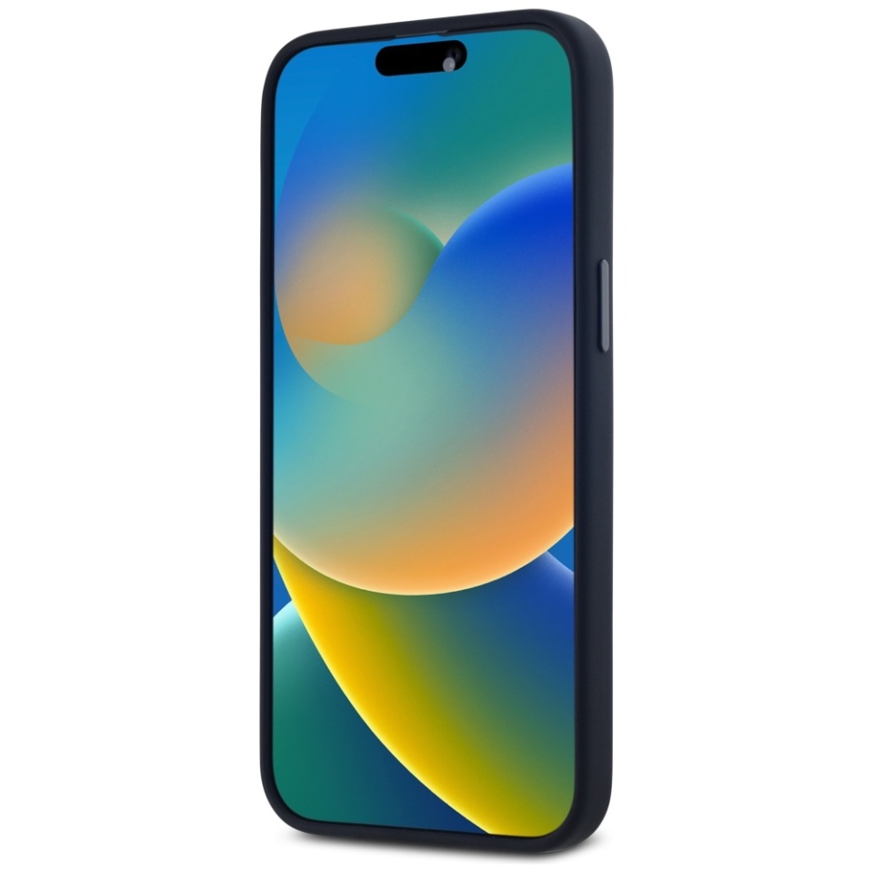 Husa pentru iPhone 15 Pro Max, Silicone MagSafe, Karl Lagerfeld, Negru - 3 | YEO