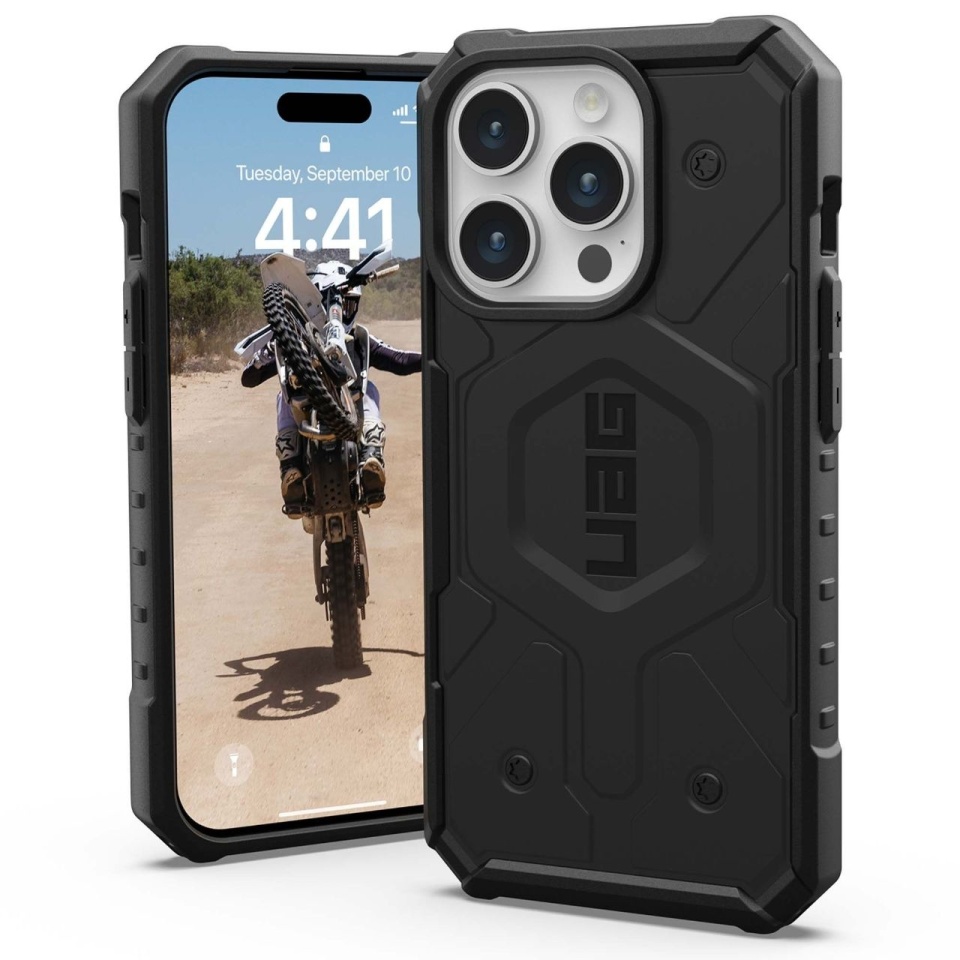 Husa pentru iPhone 15 Pro, Pathfinder MagSafe, UAG - Negru