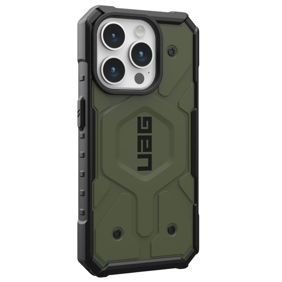 Husa pentru iPhone 15 Pro, Pathfinder MagSafe, UAG - Verde - 1 | YEO