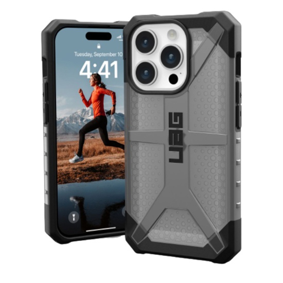Husa pentru iPhone 15 Pro, Plasma, UAG - Fumuriu