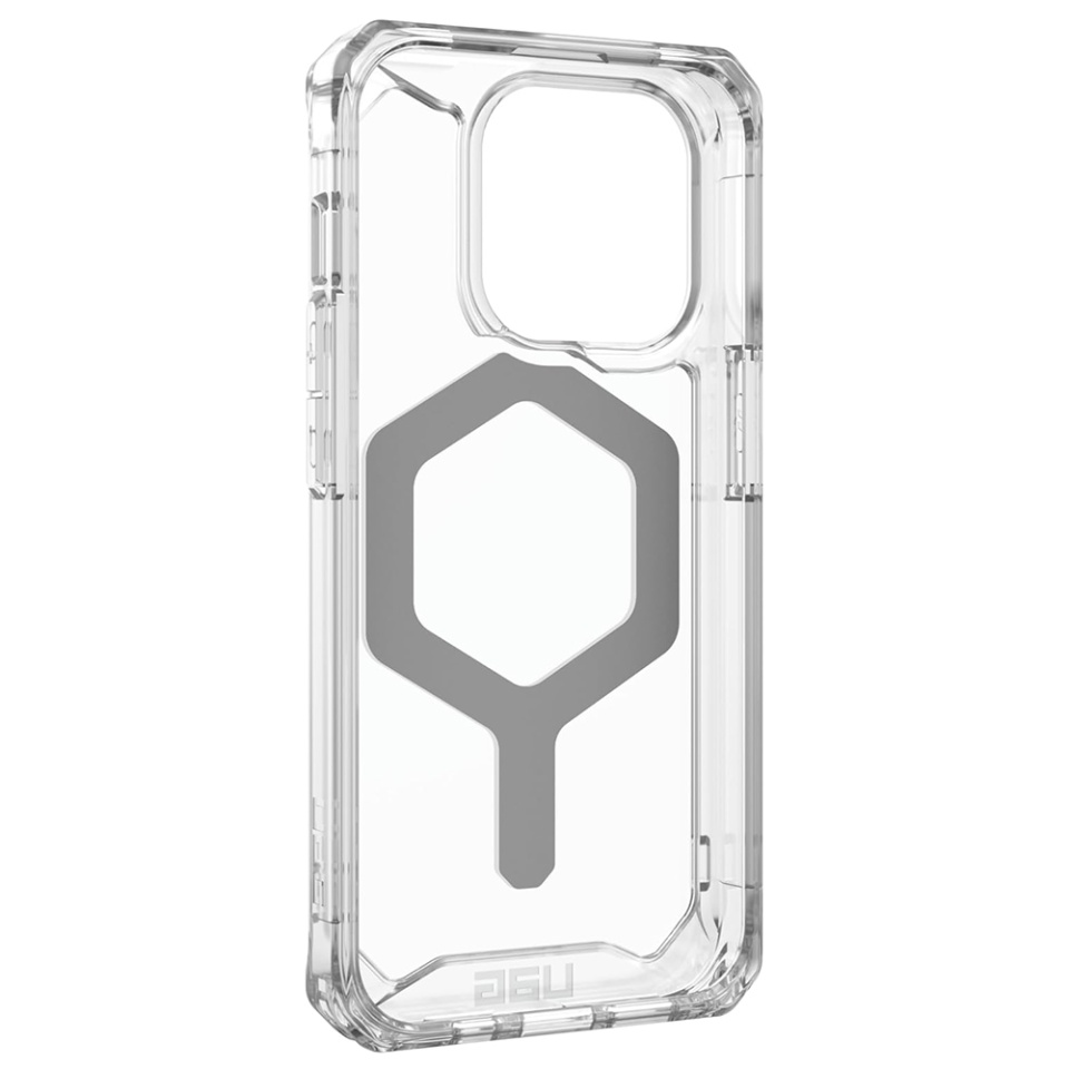 Husa pentru iPhone 15 Pro, Plyo Pro, UAG - Argintiu - 4 | YEO
