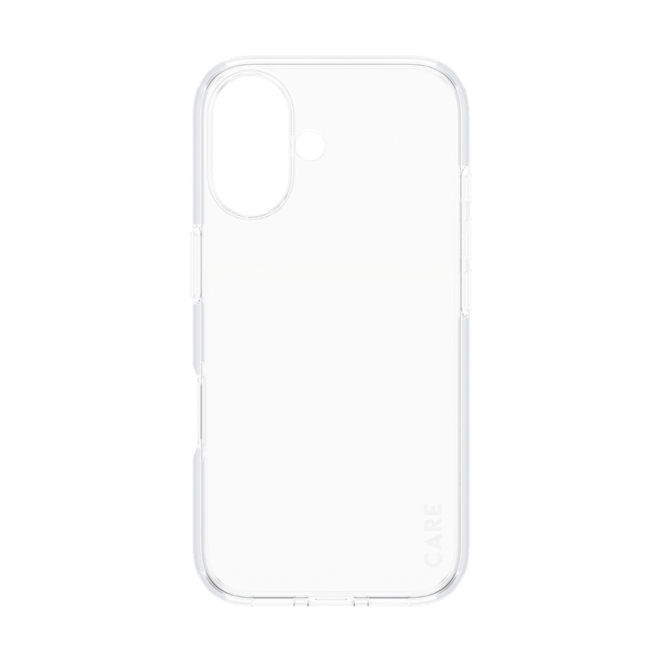 Husa pentru iPhone 16, PanzerGlass, CARE Flagship Urban Combat, Anti-Soc 4.8m, Anti-Ingalbenire, Design Slim, Compatibila MagSafe, Transparenta - 1 | YEO