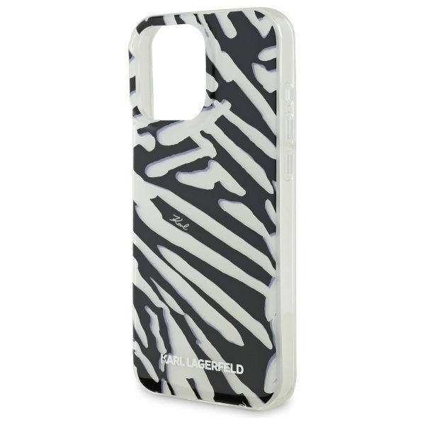 Husa pentru iPhone 16 Pro Max IML Luxury, Karl Lagerfeld - Negru - 1 | YEO