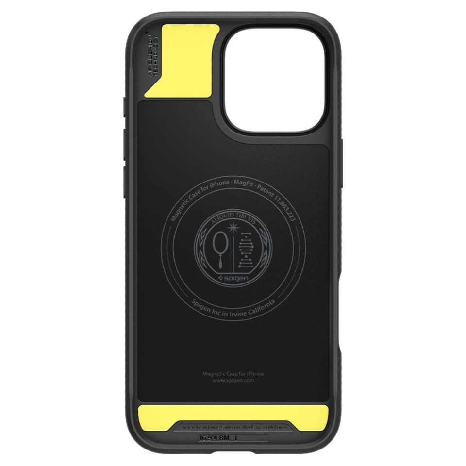 Husa pentru iPhone 16 Pro Max, Spigen Rugged Armor - Negru - 1 | YEO