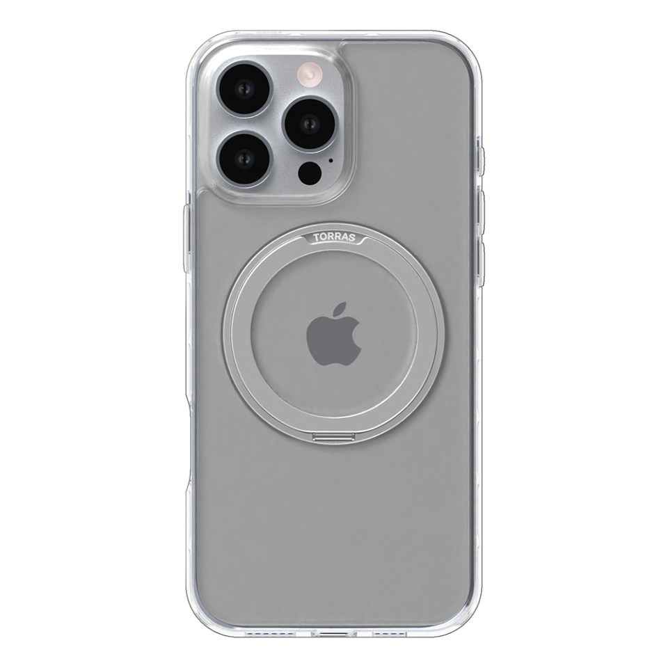 Husa pentru iPhone 16 Pro Max, Torras Ostand Pro MagSafe, Transparenta - 1 | YEO