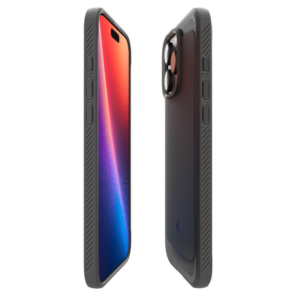 Husa pentru iPhone 16 Pro, Spigen Rugged Armor - Negru - 4 | YEO
