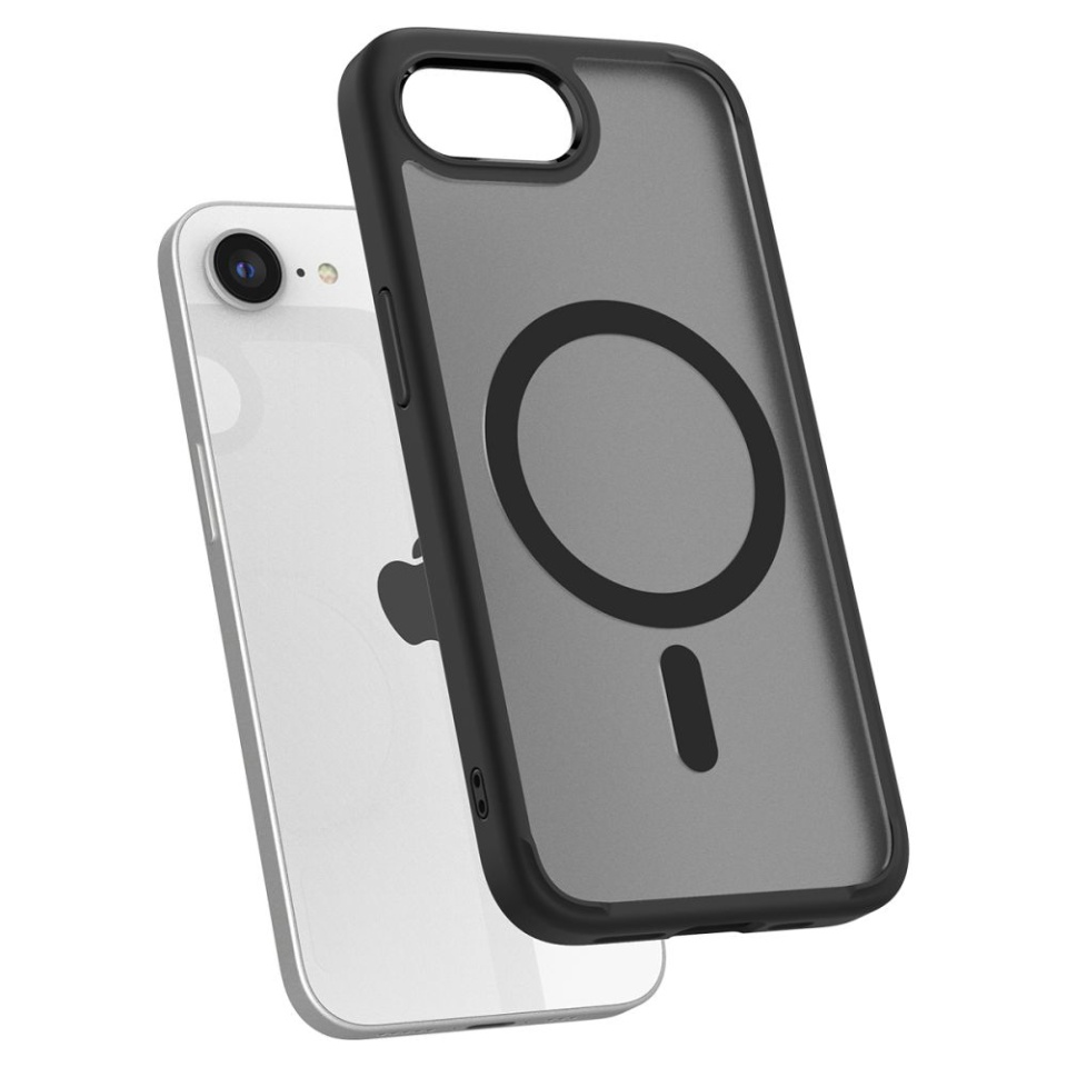 Husa pentru iPhone 16e, Ultra Hybrid T MagSafe, Spigen, Cenusiu - 3 | YEO