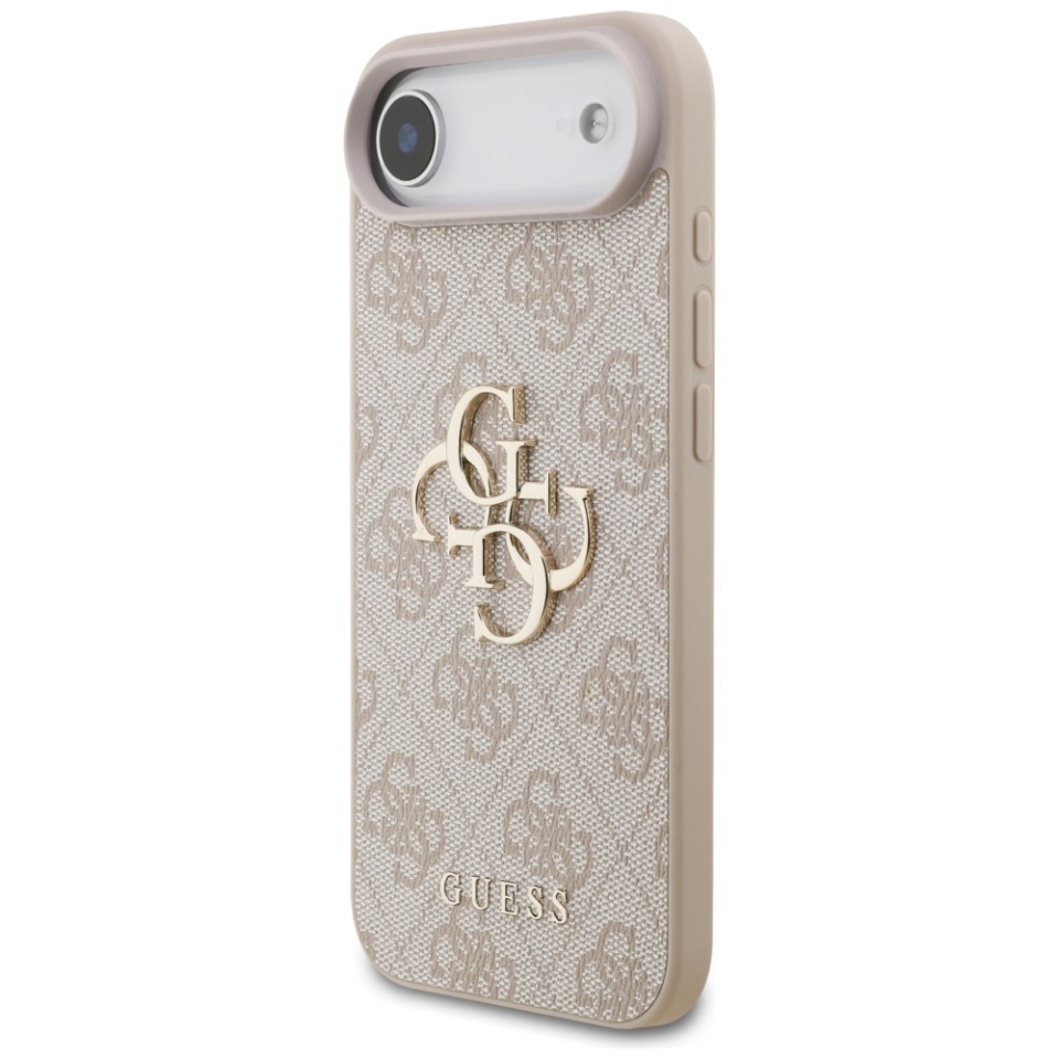Husa pentru iPhone 17 Air, Guess Hardcase 4G Big Logo, Protectie Slim, Compatibila, Roz - 1 | YEO