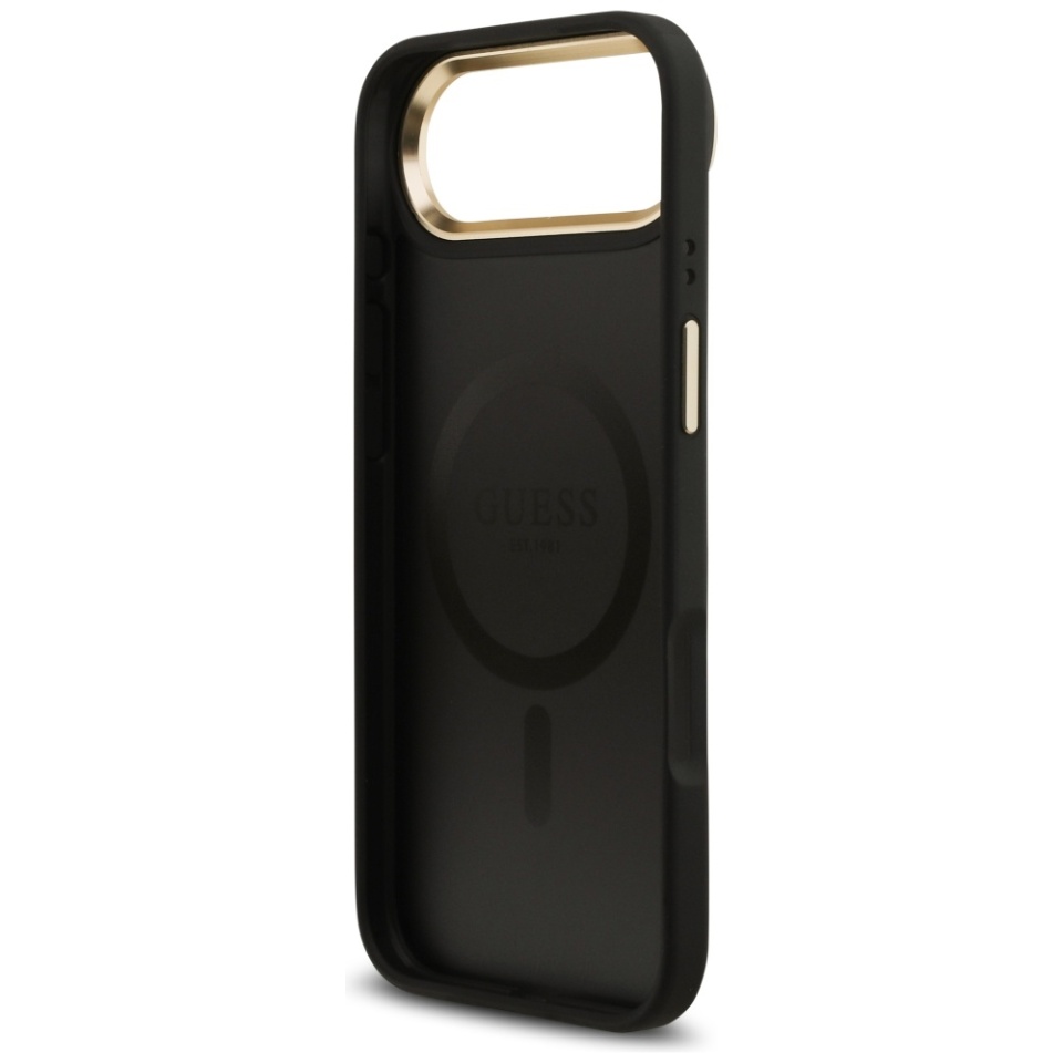 Husa pentru iPhone 17 Air, Guess, Hardcase 4G Classic MagSafe, Negru - 1 | YEO