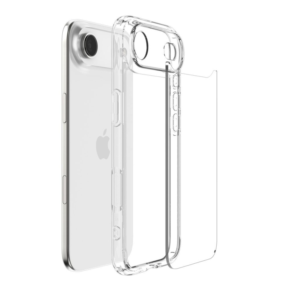 Husa pentru iPhone 17 Air, Ultra Hybrid T MagSafe, Spigen, Transparenta - 3 | YEO
