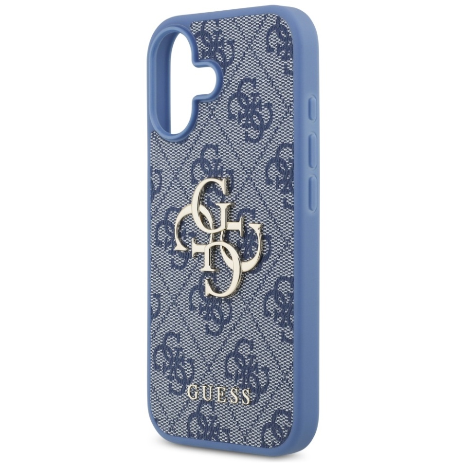 Husa pentru iPhone 17, Guess Hardcase 4G Big Logo, Protectie Slim, Compatibila, Albastru - 1 | YEO