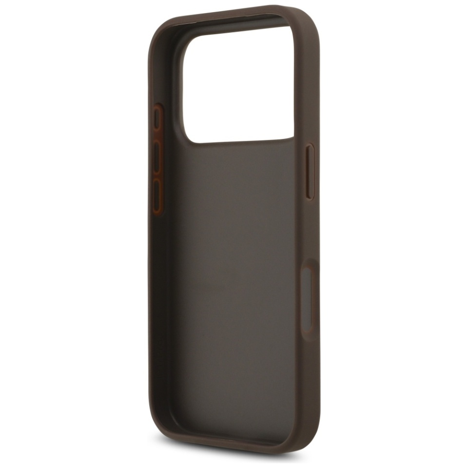 Husa pentru iPhone 17 Pro, Guess Hardcase 4G Big Logo, Protectie Slim, Compatibila, Maro - 2 | YEO