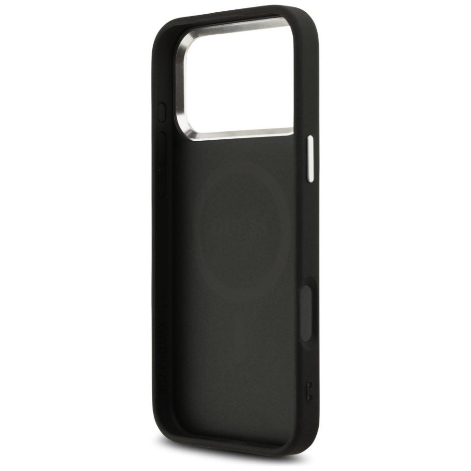 Husa pentru iPhone 17 Pro Max, Hardcase 4G Classic Logo MagSafe, Negru - 3 | YEO