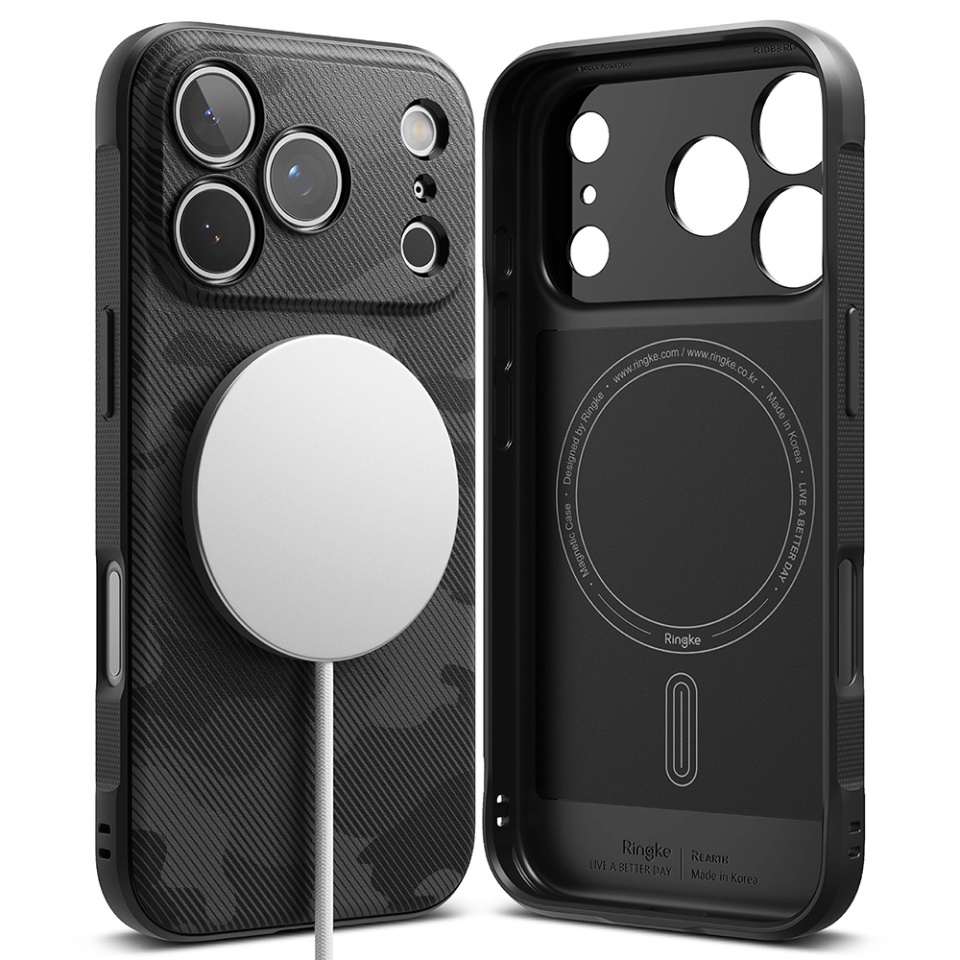 Husa pentru iPhone 17 Pro, Ringke Onyx, Camuflaj