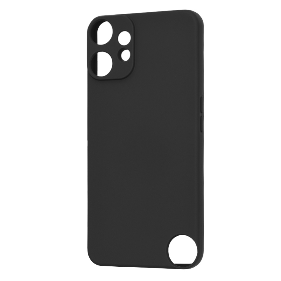 Husa pentru Nothing CMF Phone 2 Pro, SKYDDAR INNOVATION, din Silicon Catifelat, SoftElegance, set cu sticker, Negru - 3 | YEO