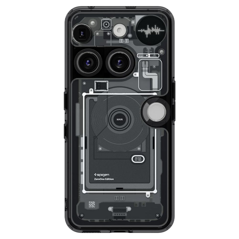 Husa pentru Nothing Phone (3a), Spigen Ultra Hybrid Zero One - Coral - 2 | YEO