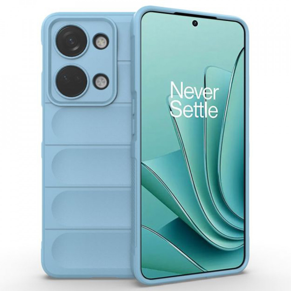 Husa pentru OnePlus Nord 3 eleganta, din silicon mat, SKDR Vogue - Bleu