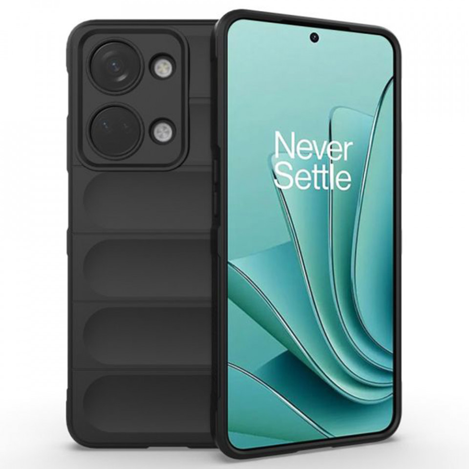 Husa pentru OnePlus Nord 3 eleganta, din silicon mat, SKDR Vogue - Negru
