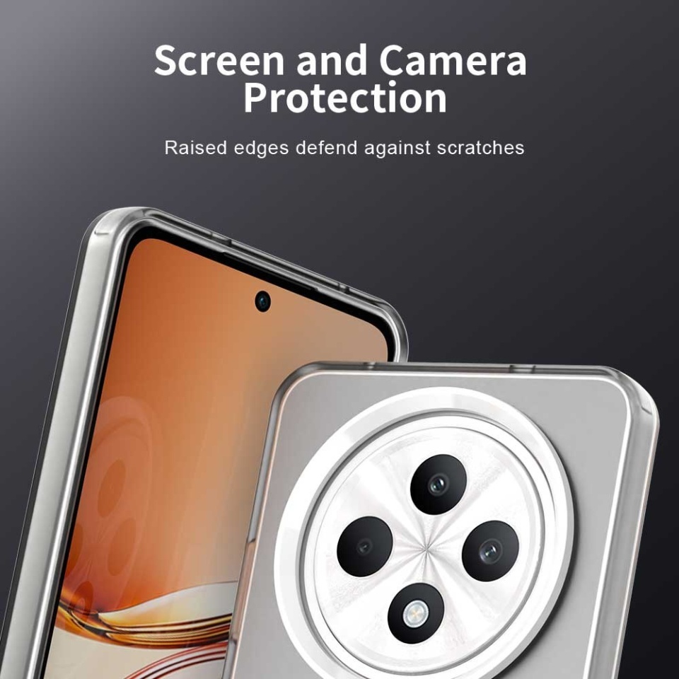Husa pentru Oppo A40 4G / A60 5G, SKYDDAR INOVATION, CandyCase, Magsafe, set cu sticker, Alb - 3 | YEO