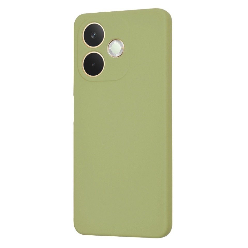 Husa pentru Oppo A5 Pro 5G / A5 Pro 4G, SKYDDAR INNOVATION, din Silicon Catifelat, SoftElegance , Verde, set cu sticker - 2 | YEO