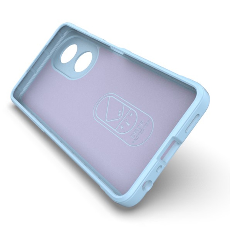 Husa pentru Oppo A60 eleganta, din silicon mat, SKDR Vogue - Rosu - 2 | YEO