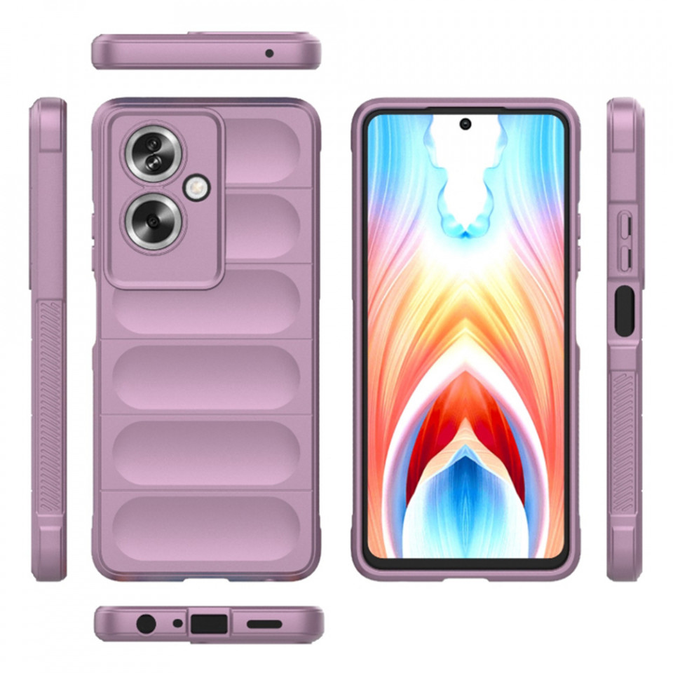 Husa pentru Oppo A79 5G / OnePlus Nord N30 SE eleganta, din silicon mat, SKDR Vogue - Mov - 1 | YEO