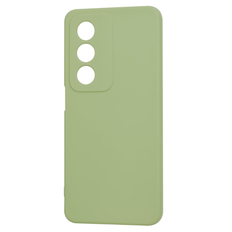Husa pentru Oppo A80 5G din Silicon Catifelat, Protectie Premium, Skyddar SoftElegance - Verde - 3 | YEO