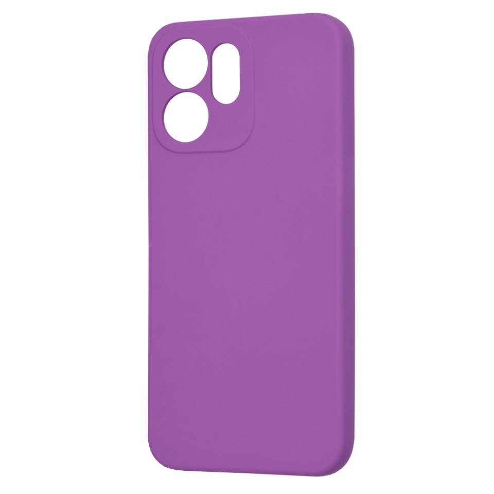 Husa pentru Oppo Reno14 F, SKYDDAR INNOVATION, din Silicon Catifelat, SoftElegance, set cu sticker, Mov - 3 | YEO