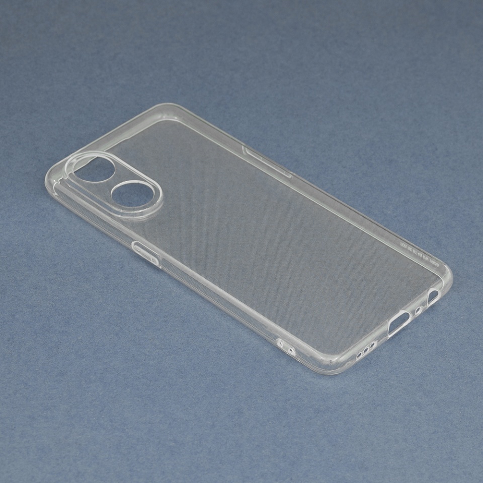 Husa pentru Oppo Reno8 T, SKYDDAR INNOVATION, ClearGuard, din silicon transparent, set cu sticker, Transparenta - 1 | YEO