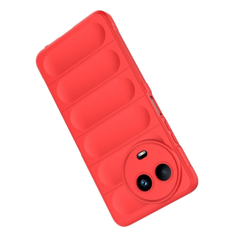 Husa pentru Realme 11 5G, SKYDDAR INNOVATION, Magic Shield, din Silicon Mat, set cu sticker, Bleu - 2 | YEO