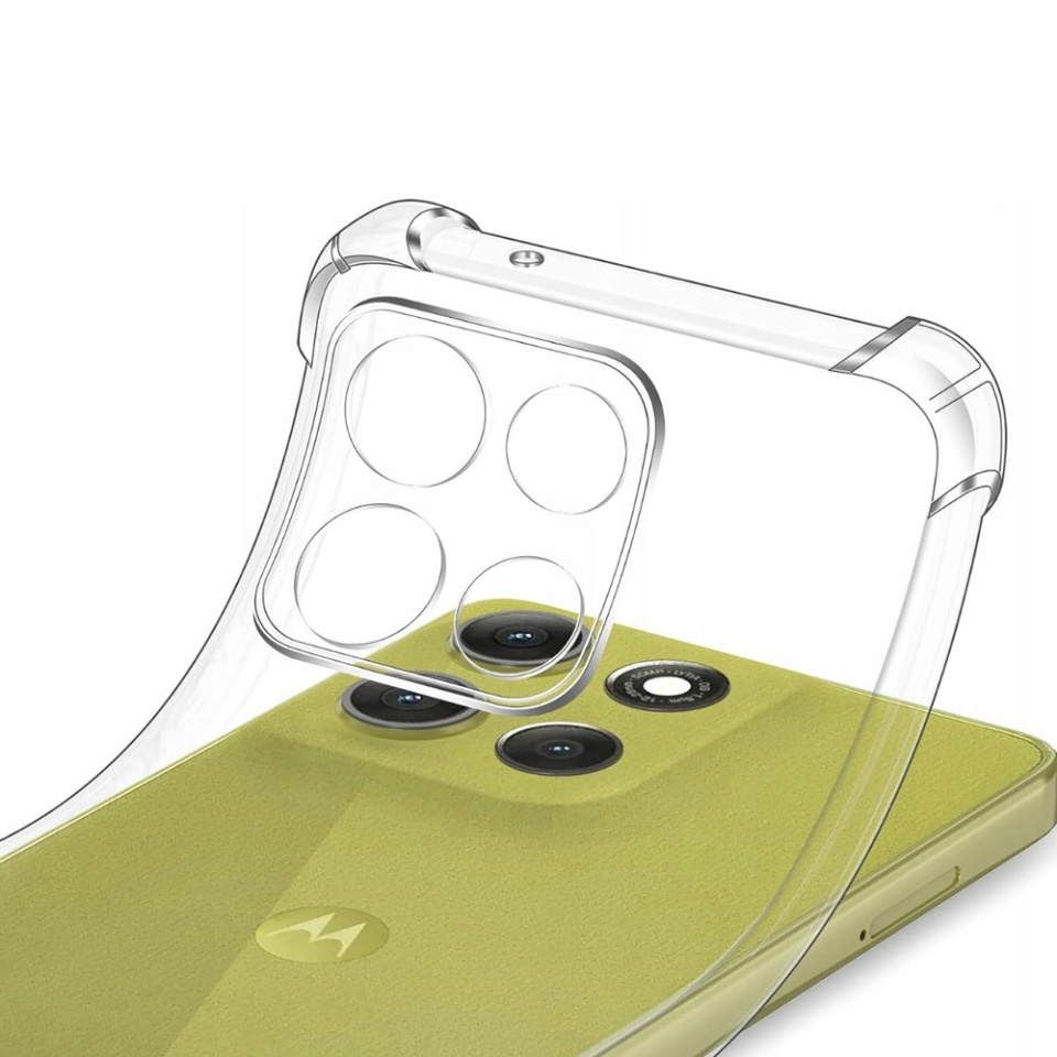 Husa pentru Realme P3 5G, SKYDDAR INNOVATION, Shockproof Clear Silicone, Silicon Slim, set cu sticker, Transparenta - 1 | YEO